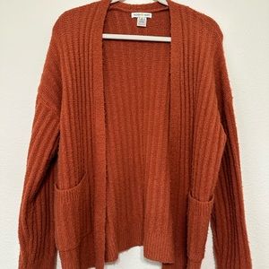 Orange Cardigan
